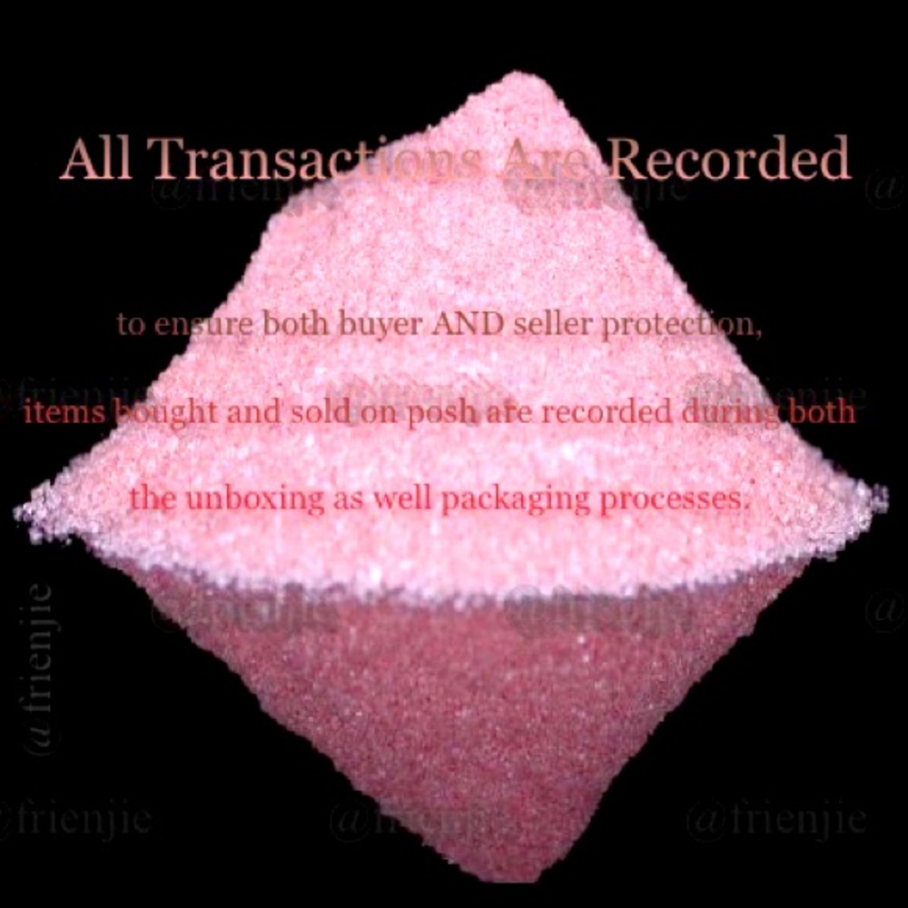 NOTE: ALL TRANSACTIONS ARE RECORDED 🎥 👀